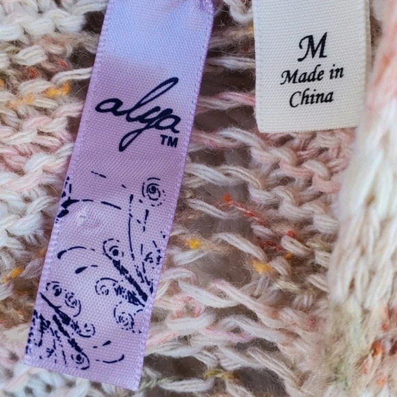 Zig zag Pastel open‎ long cardigan M - Picture 11 of 13